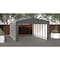 Shelterlogic ShelterTube Wind and Snow-Load Rated Garage, 12x27x8 Gray SQAACC0103C01202708 - alternate 1